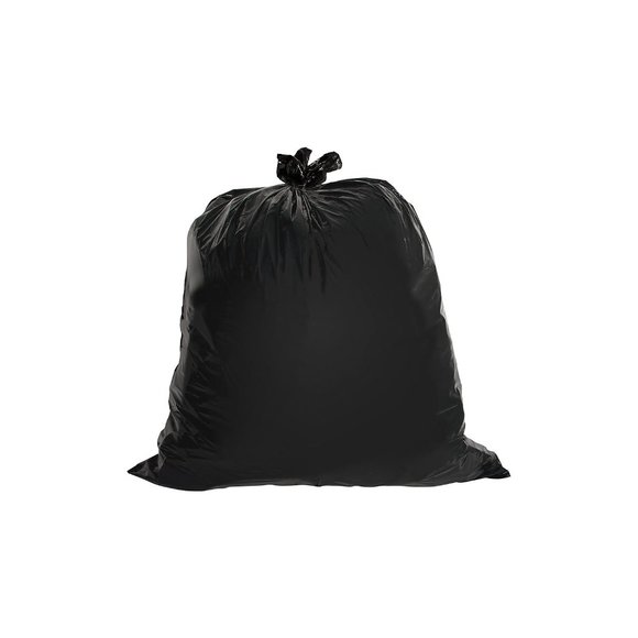 Genuine Joe Heavy-Duty Trash Can Liners, 60 Gallon, 50 per Box, GJO01535, Black - Picture 4 of 6